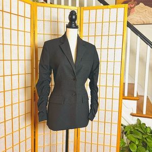 SOLD - Zara Blazer With  Ruching Sleeves